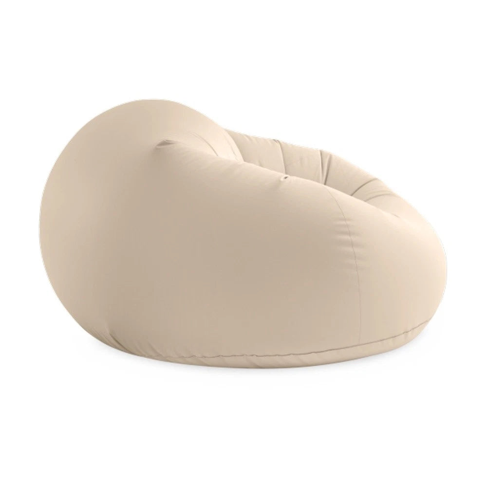 Intex Beanless Bag Inflatable Lounge Chair Beige 137x127x74cm Av8Store Av8Store