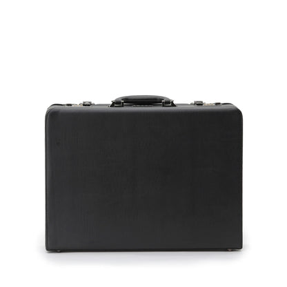 Tosca Hard Case Business Briefcase Bag – Combination Lock, Multiple Compartments | Black