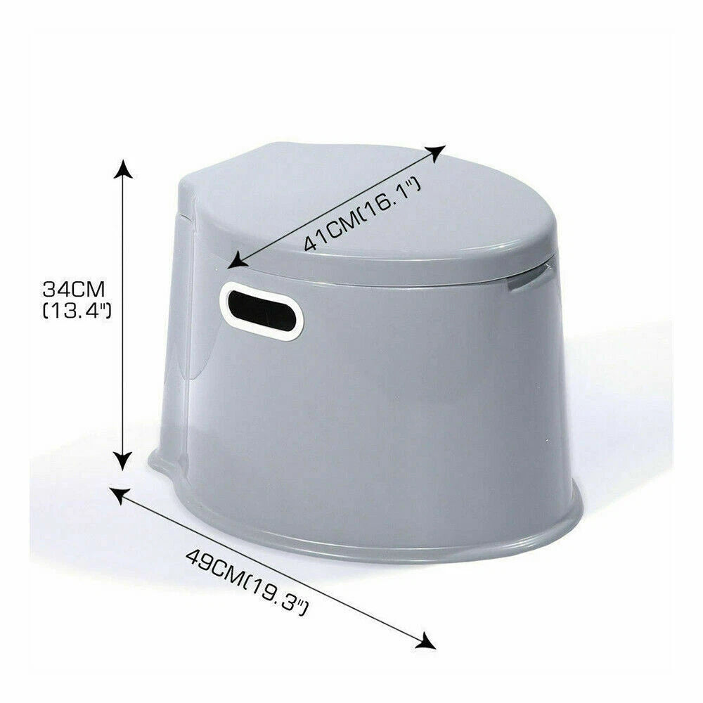 6L Portable Camping Toilet | Caravan Boat Hiking AU