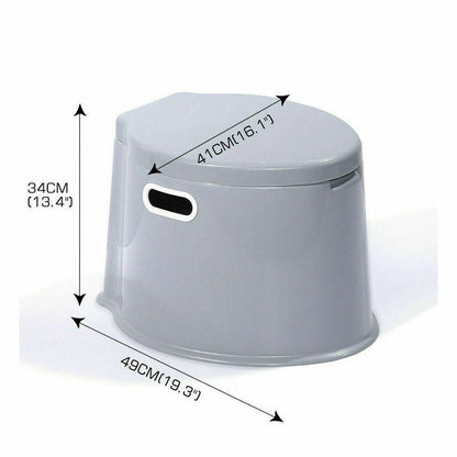 6L Portable Camping Toilet | Caravan Boat Hiking AU