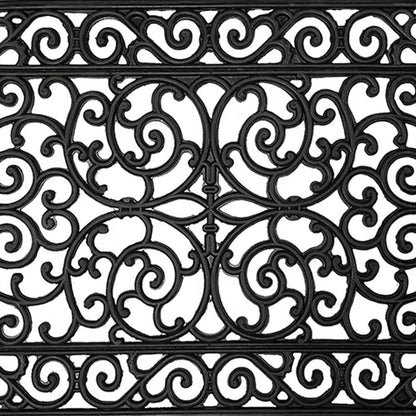Solemate filigree doormat pattern detail
