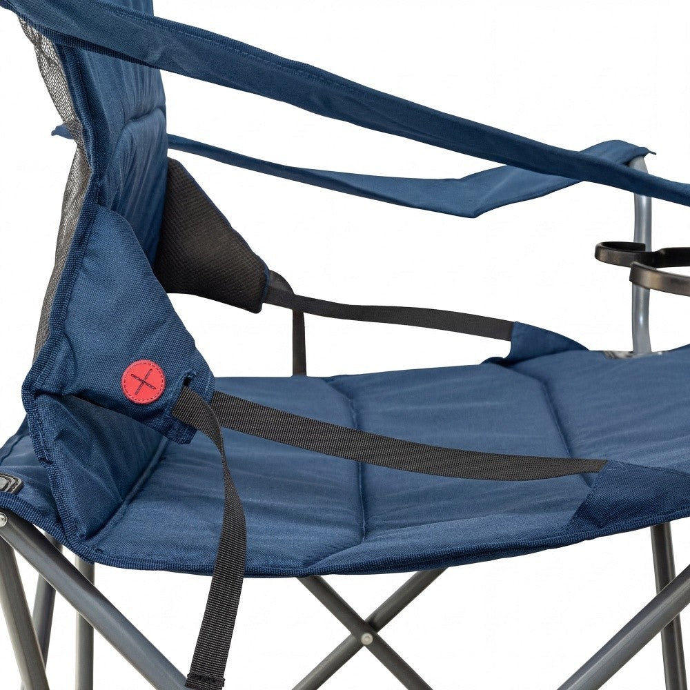 Quest Wide Back XL camping chairs dimensions diagram