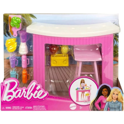 Barbie Story Starter Smoothie Bar – Doll House Furniture & Playset Accessories SYNS