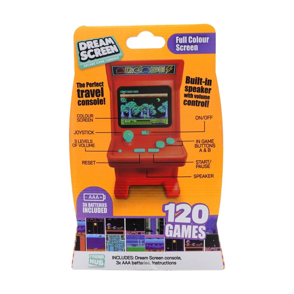 Trend Hub Kids 5y+ Dream Screen Retro Arcade Game Console Assorted Av8Store Av8Store