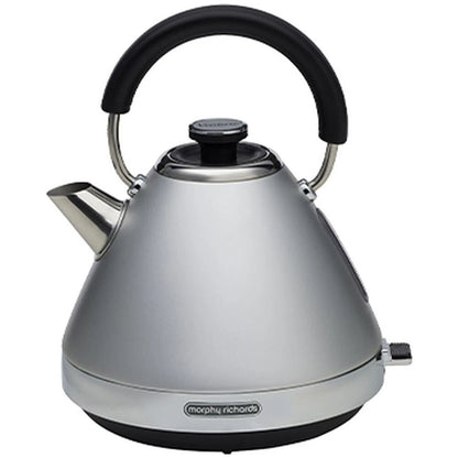 Morphy Richards Venture Pyramid Electric Kettle 1.5L 2200W – Steel Grey (MRVK15SG)