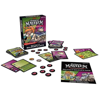 2x Dungeon Mayhem Baldur’s Gate Expansion Pack – D&D Card Game KGS