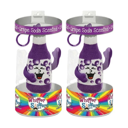 Whiffer Sniffers Izzy Sodalicious Grape Soda Scented Backpack Clip – 2 Pack KGS