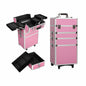 Makeup trolley stackable sections separated