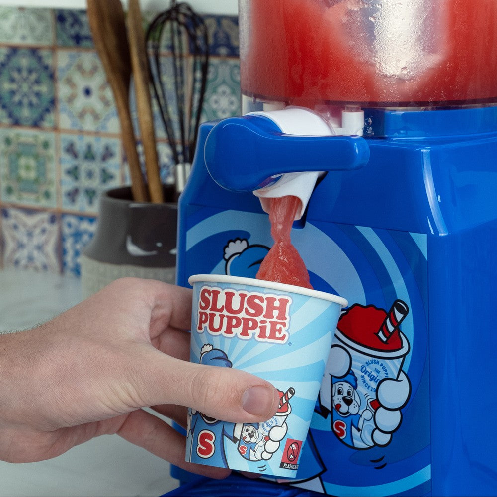 Slush Puppie slushie machine packaging