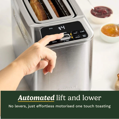 Cuisinart Smart Elite 2 Slice Digital Toaster Stainless Steel Kitchen Appliance Av8Store Av8Store