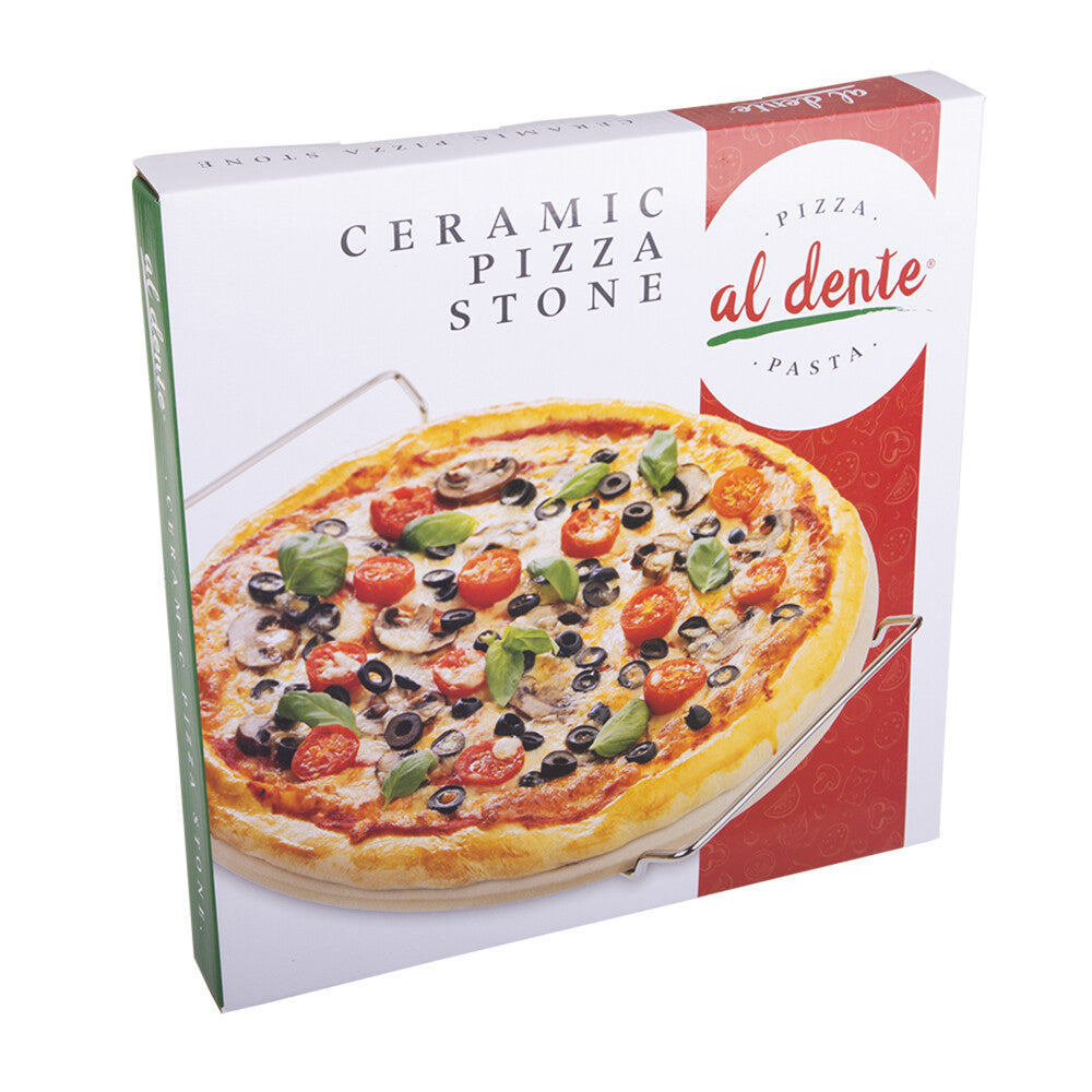 Al Dente ceramic pizza stone surface detail
