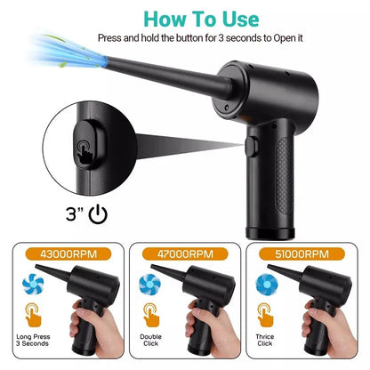 Cordless Air Duster 51000RPM | Electronics Cleaner AU