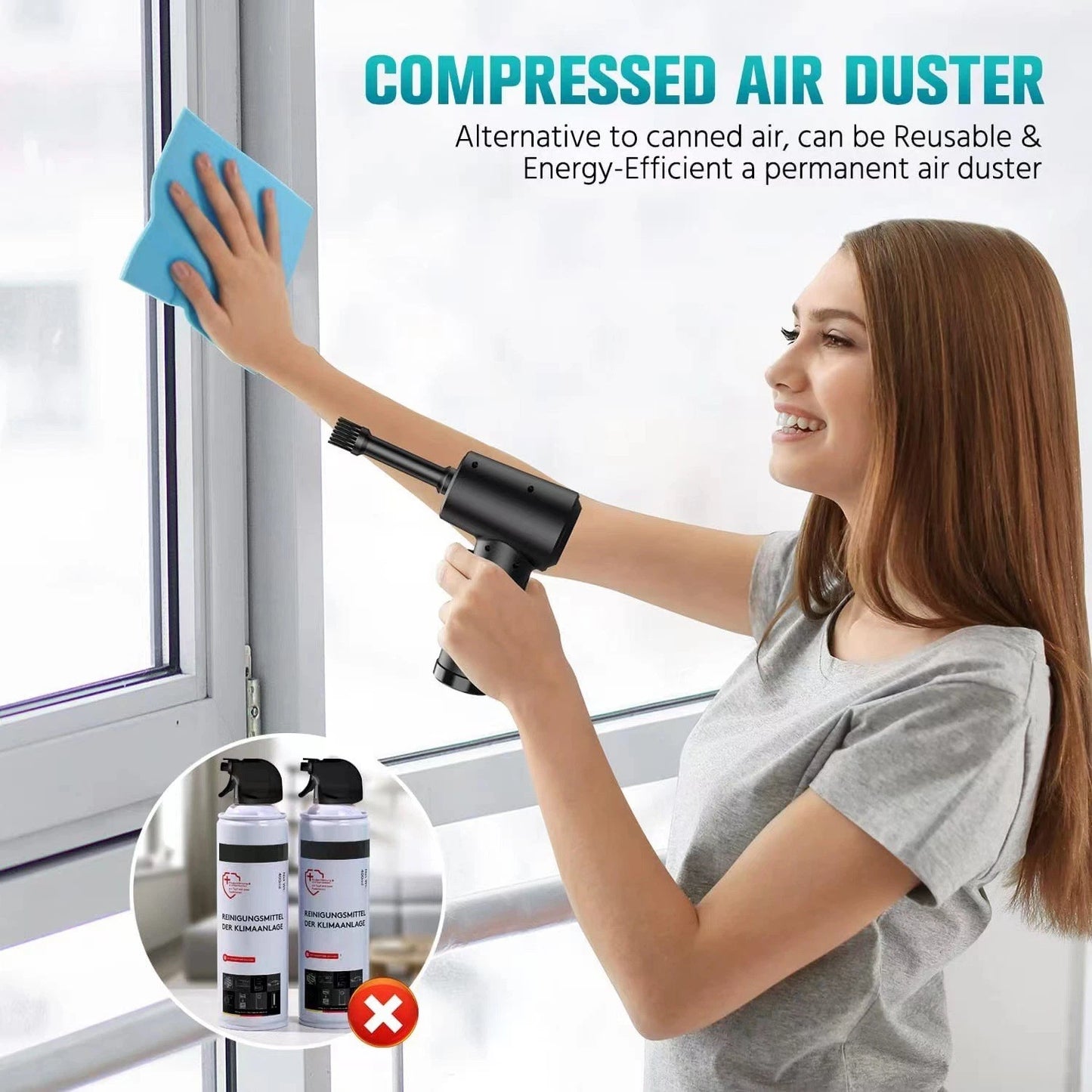Cordless Air Duster 51000RPM | Electronics Cleaner AU