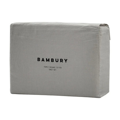 Bambury Temple Organic Cotton Sheet Set – Split King (Oeko-Tex & GOTS Certified)