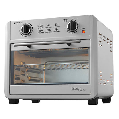 Healthy Choice air fryer control dials