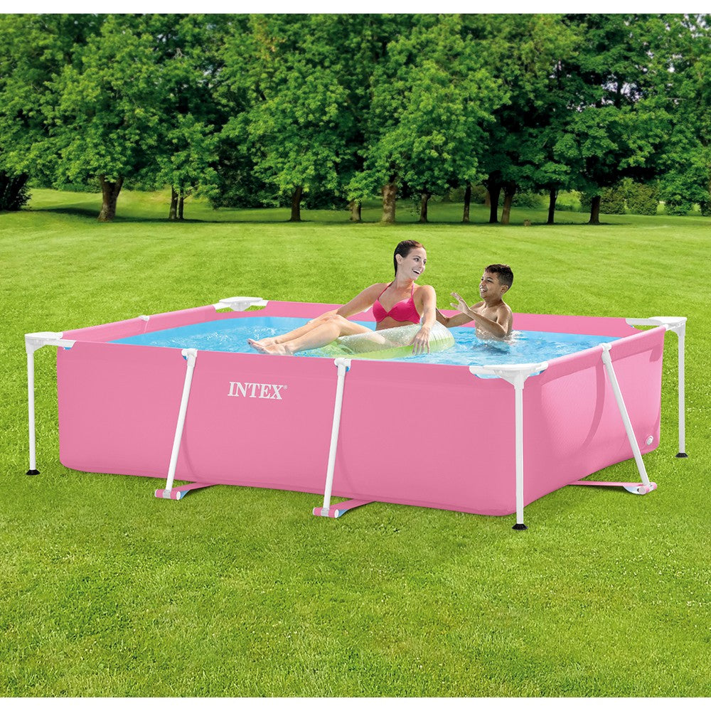 Intex frame pool steel frame detail