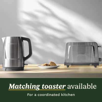 Cuisinart Core Collection 1.7L Brushed Stainless Steel Kettle 2400W Appliance Av8Store Av8Store