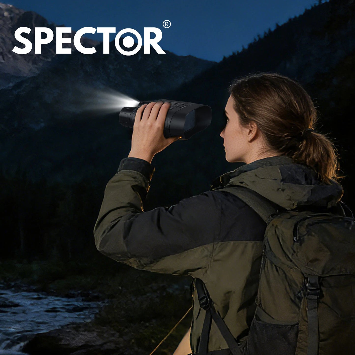 Spector Night Vision Goggles – 4K Video, 36MP, 5.5X Optical Zoom, Infrared Hunting Binoculars | AU GPG Av8Store