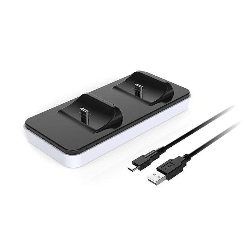 PS5 Controller Charger Dock Station - Dual USB Fast Charging for PlayStation 5 OZAB Av8Store