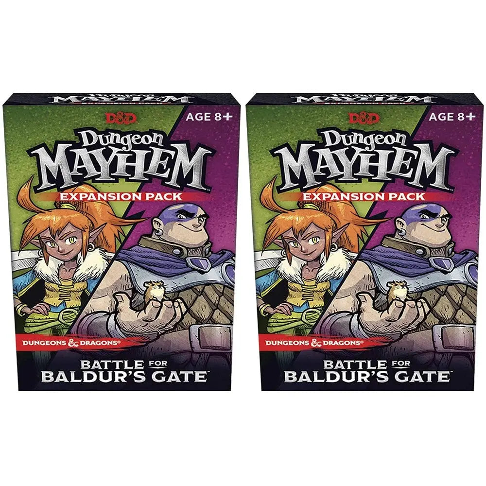 2x Dungeon Mayhem Baldur’s Gate Expansion Pack – D&D Card Game KGS