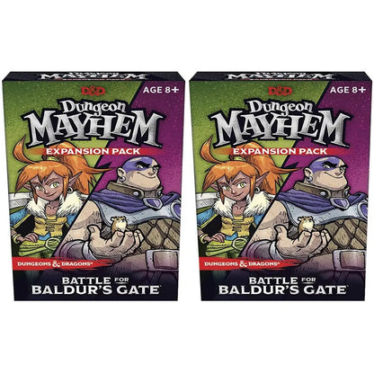 2x Dungeon Mayhem Baldur’s Gate Expansion Pack – D&D Card Game KGS