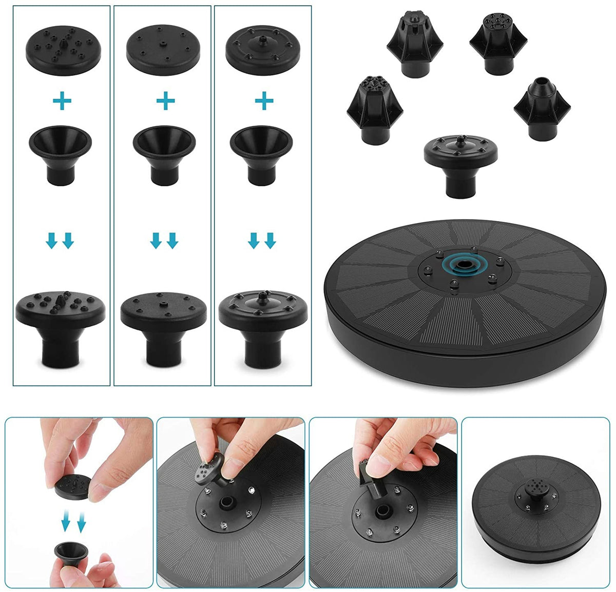 Solar fountain battery storage explained