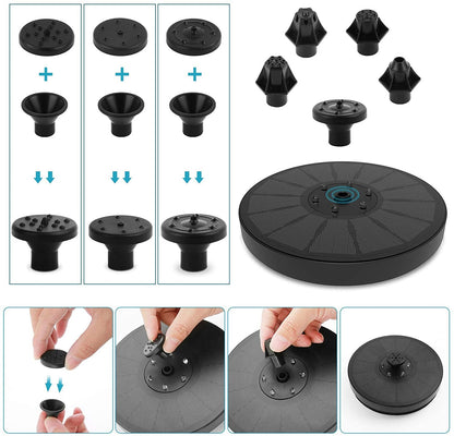 Solar fountain battery storage explained