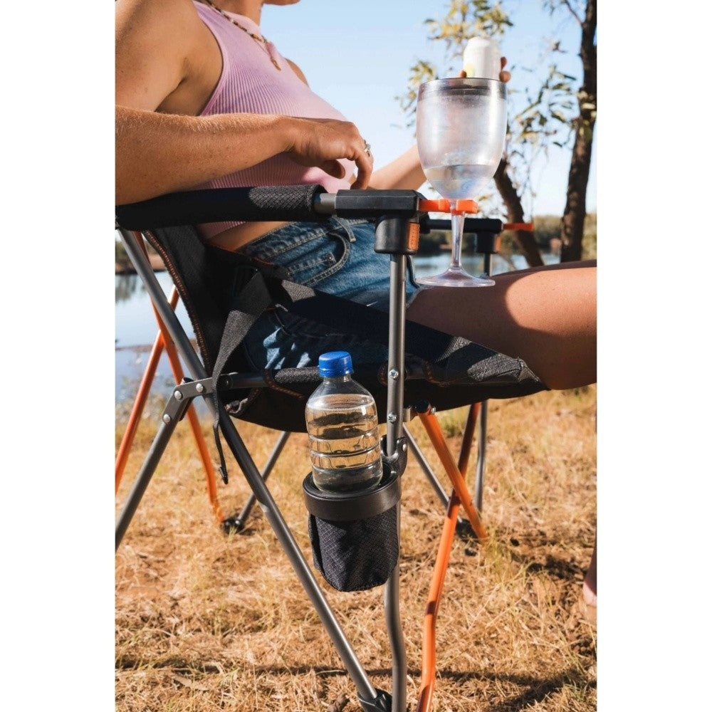 Wildtrak Yamba chair high back detail