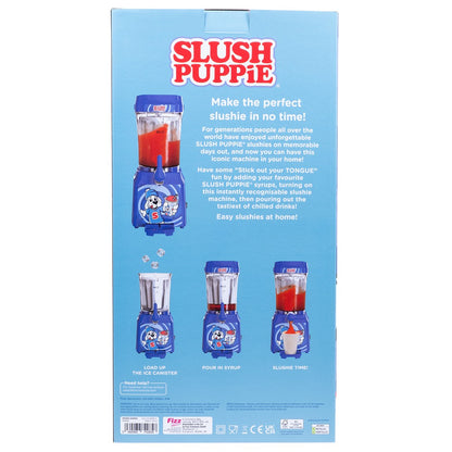 Slush Puppie slushie machine in use