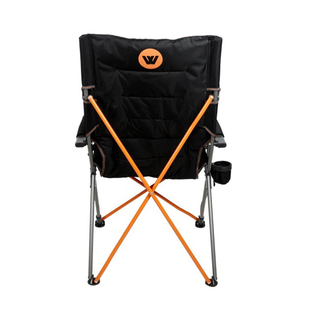 Wildtrak Yamba chair dimensions diagram