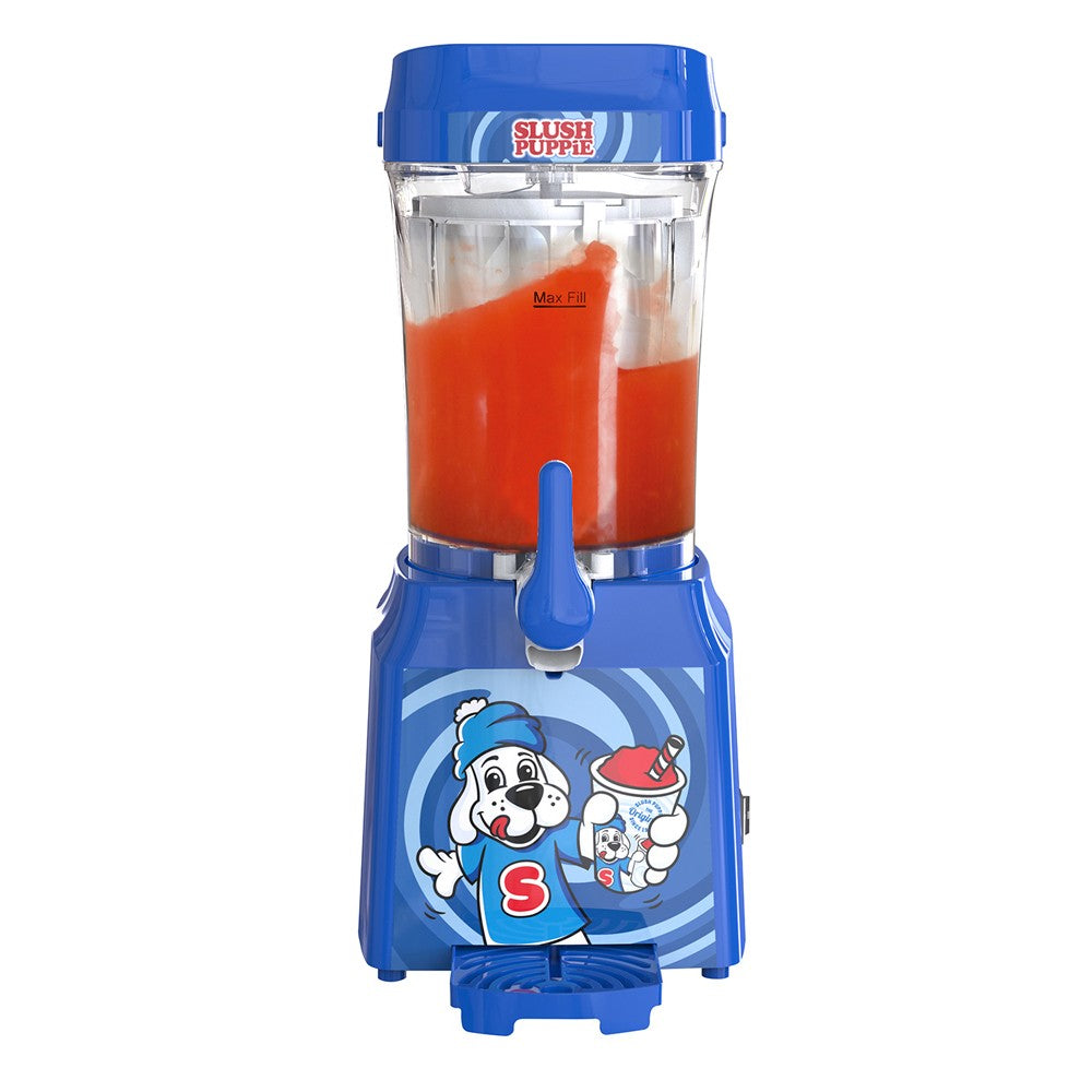 Slush Puppie slushie machine frozen drink maker in blue