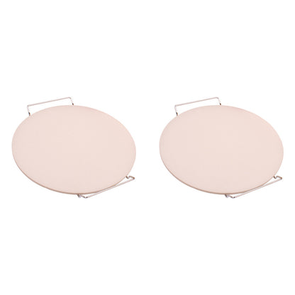 Al Dente 33cm ceramic pizza stone with serving rack