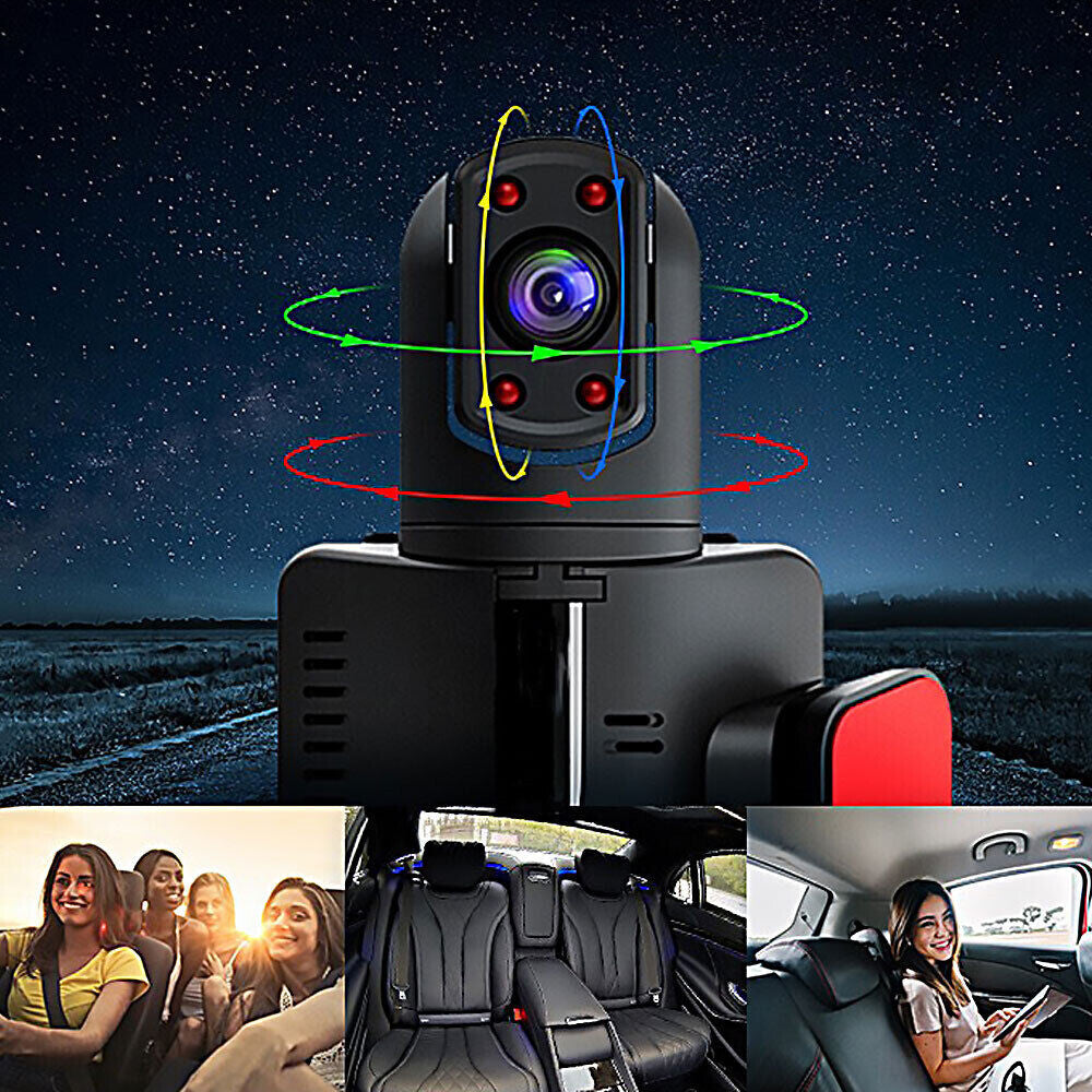 Dash cam screen display