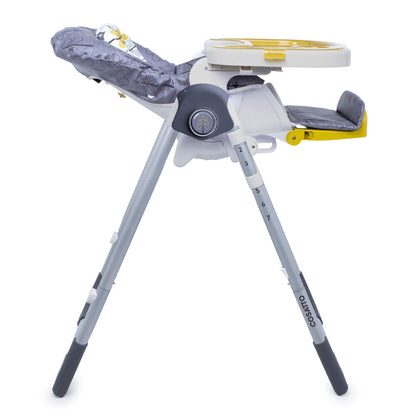 Cosatto Noodle highchair folded flat for storage