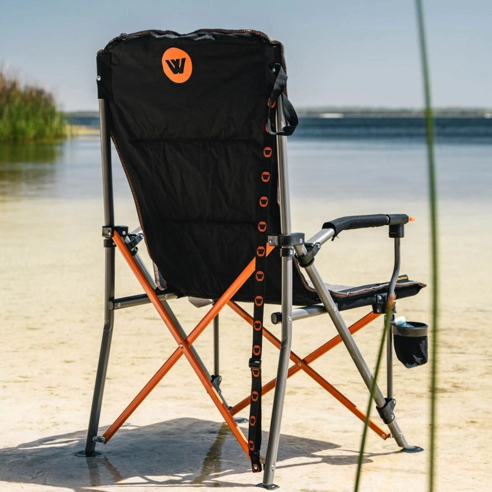 Wildtrak Cheynes Deluxe XL chair folded flat