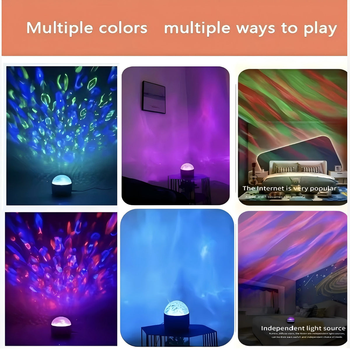 Galaxy projector remote control