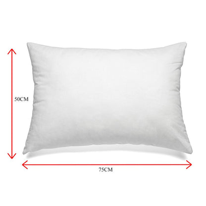 Royal Comfort pillow cotton cover detail