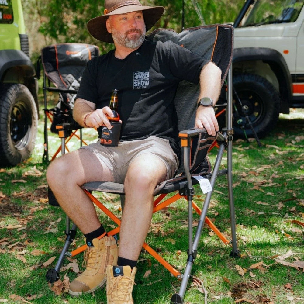 Wildtrak Cheynes Deluxe XL chair 200kg weight rating detail