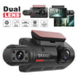 1080P dual lens dash cam with 3 inch screen
