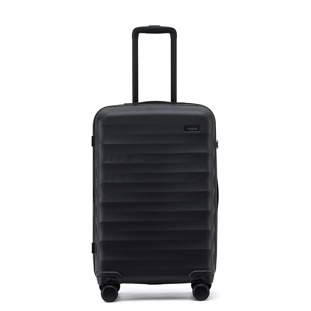 Tosca Interstellar 2.0 Hard Shell Suitcase 26 Inch Black - front view