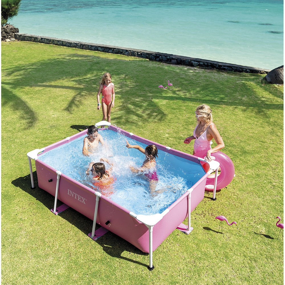 Intex frame pool liner detail