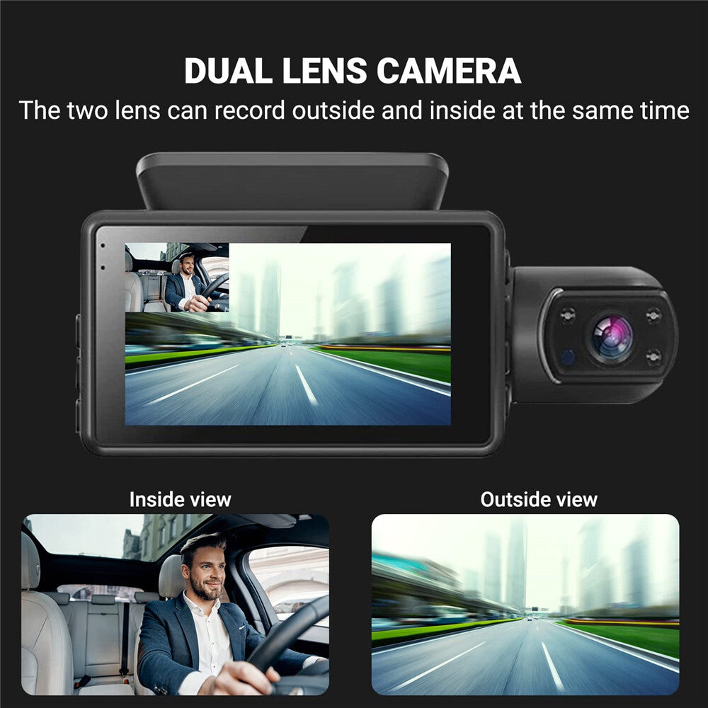 Dash cam G-sensor emergency lock