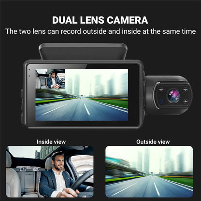 Dash cam G-sensor emergency lock