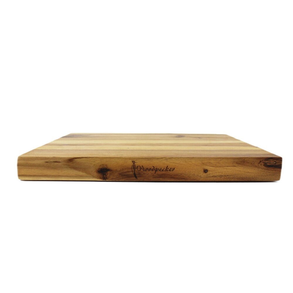 Woodpecker Acacia Wood Cutting and Serving Board 45 x 30cm - top view