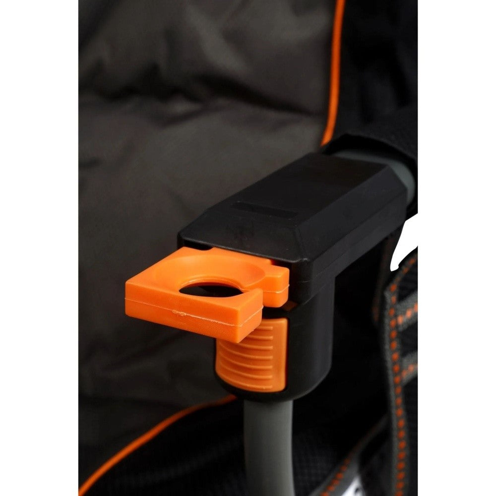 Wildtrak Cheynes Deluxe camping chair in use outdoors
