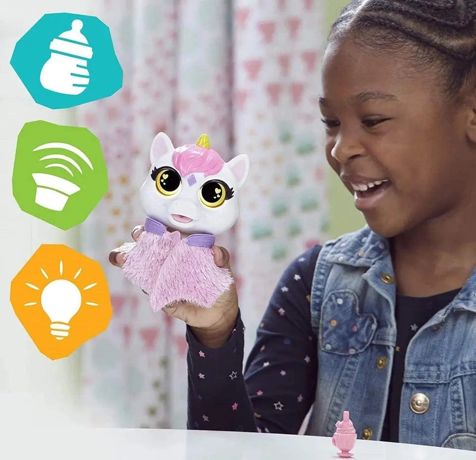 FurReal Friends Airina Unicorn – Toy Pet for Ages 4+ | Feed & Play Pretend Fun SYNS