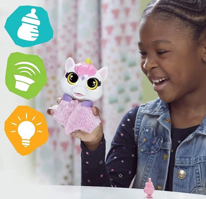 FurReal Friends Airina Unicorn – Toy Pet for Ages 4+ | Feed & Play Pretend Fun SYNS