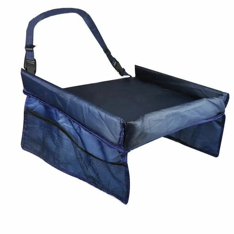 Kids Car Seat Travel Tray Portable Activity Table Drawing Board Snack Tray OZAB