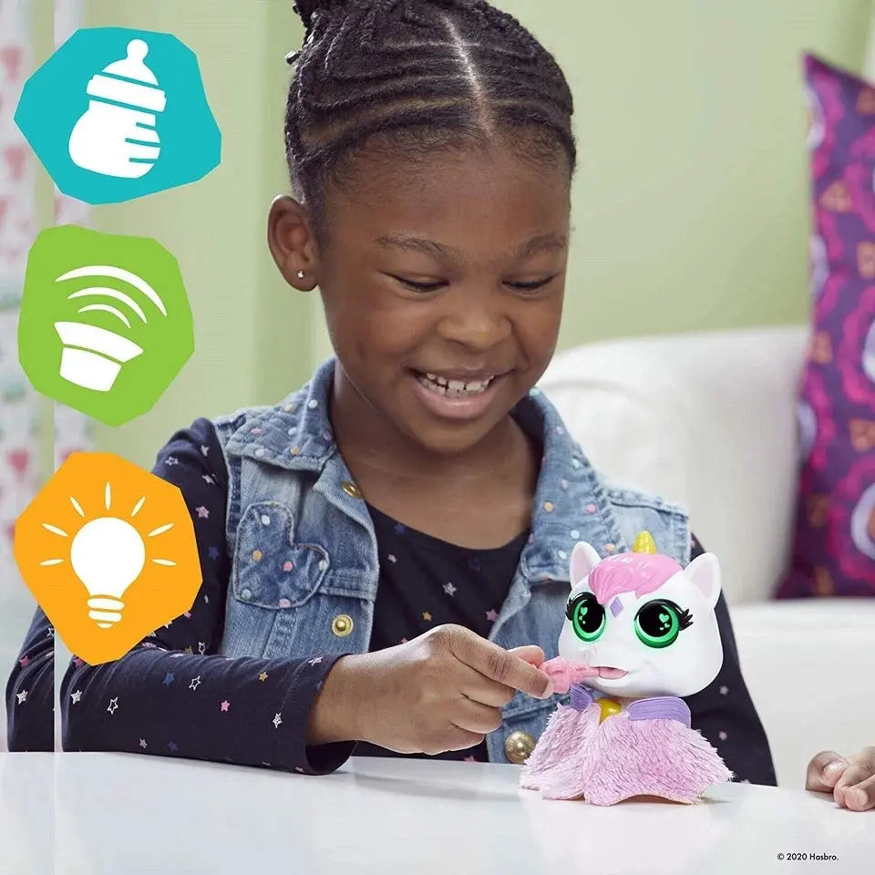 FurReal Friends Airina Unicorn – Toy Pet for Ages 4+ | Feed & Play Pretend Fun SYNS