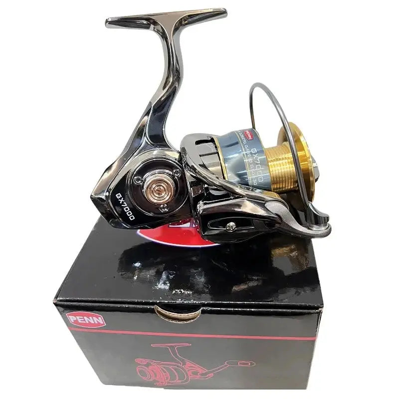 PENN GX Spinning Fishing Reel 1000–7000 | 13+1 Bearings | 25kg Drag | Saltwater AEX